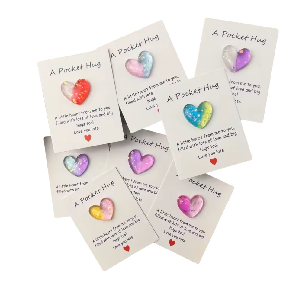 Pocket Hug Hearts Set of 7 Random Colours
